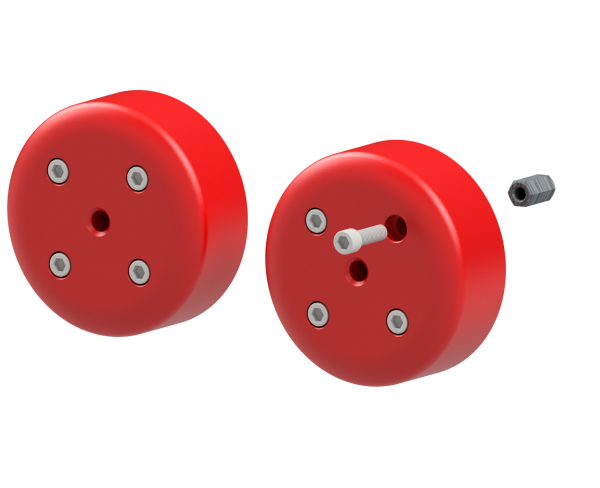 Set of weights for FD5 wheels (2 x 12,5kg)