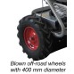 Panter FD2 driving unit with DZS125 four-disc mower