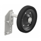 Supporting wheel for AGOBON plough